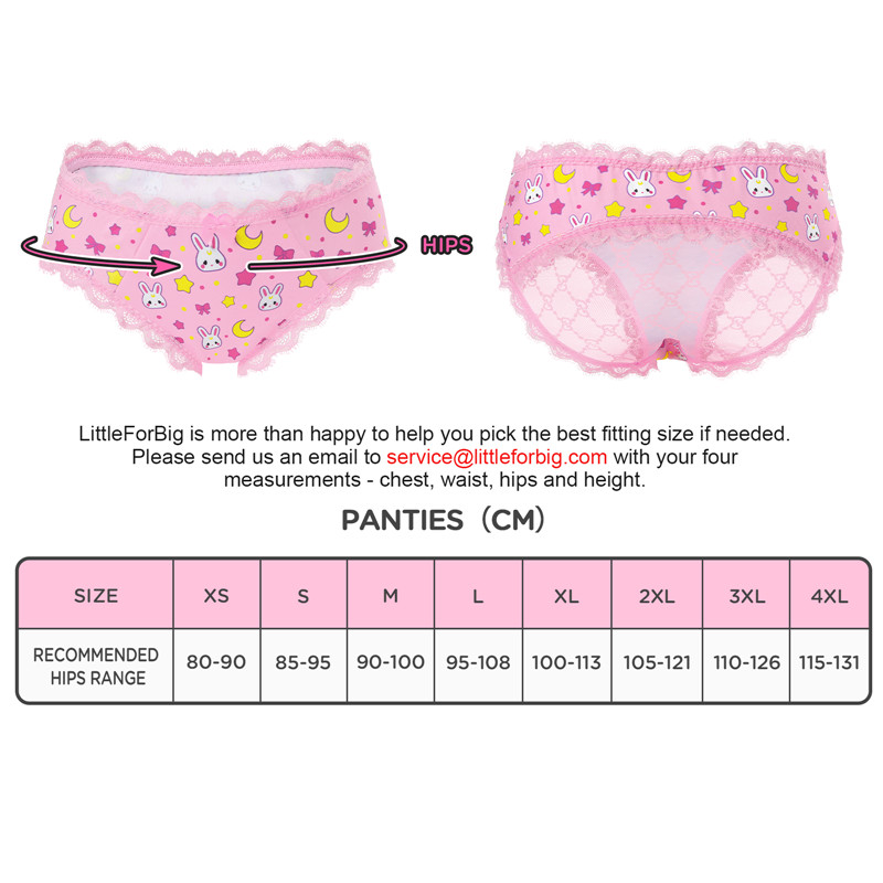 Cheeky Usagi Tucking Gaff Panties Pink