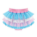 Ballerina Tutu Bloomers Skirted Panties RainBow