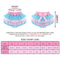 Ballerina Tutu Bloomers Skirted Panties RainBow