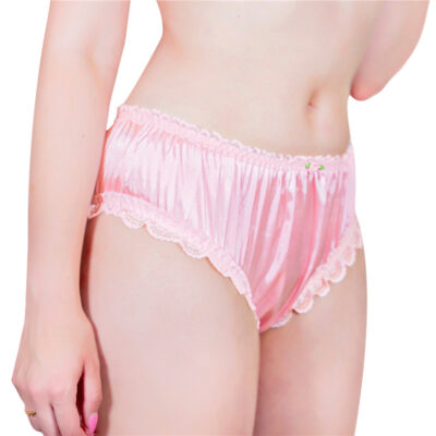 SissyUniversity Lacy Frill Panties Pink