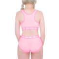 Sissy University Bralette Set Pink