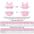 Sissy University Bralette Set Pink