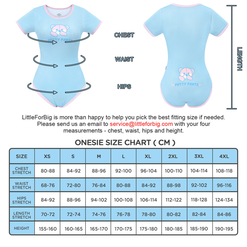 Potty Pants Two-sided Printed Onesie Bodysuit