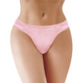 Thick Band Tucking Gaff Thong Panties Pink