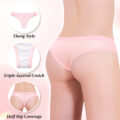 Tucking Gaff Brazilian Cheeky Panties Pink