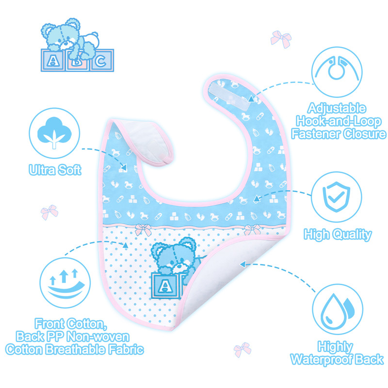 Potty Pants Printed Adult Bib
