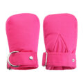 Adult Baby Soft Padded Mittens Hot Pink