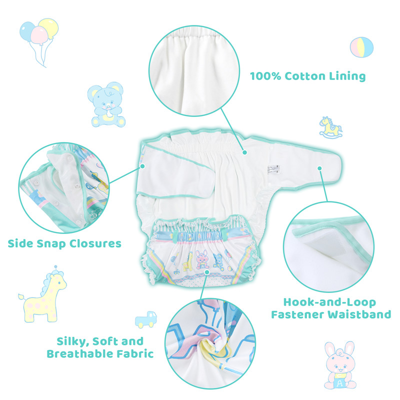 Baby Parade Silky Ribbon Omutsu Japanese Diaper Cover