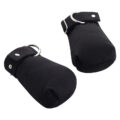 Adult Baby Soft Padded Mittens Black