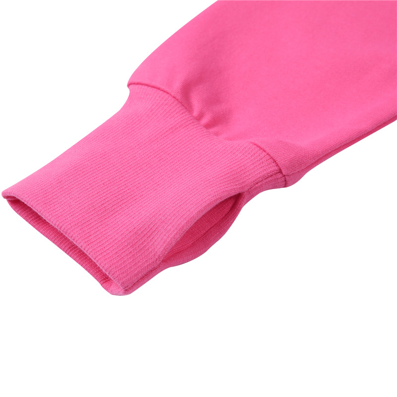 Cozy Bear Hoodie Sweatshirt Onesie Hot Pink