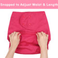 Primary Comfort Cloth Adult Diaper Wrap Cover One Size Hot Pink