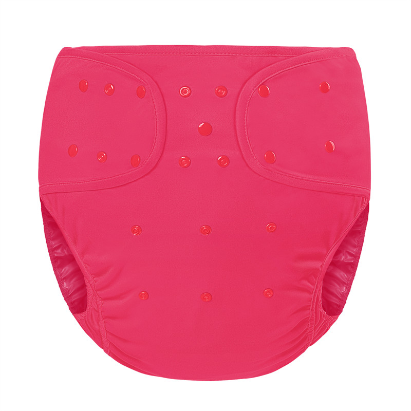 Primary Comfort Cloth Adult Diaper Wrap Cover One Size Hot Pink