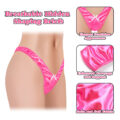 Little Secret Thong Tucking Gaff Panties Hot Pink