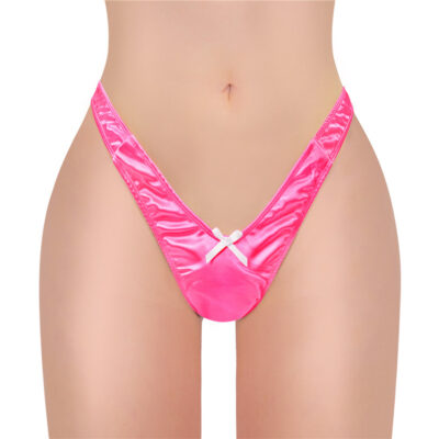 Little Secret Thong Tucking Gaff Panties Hot Pink