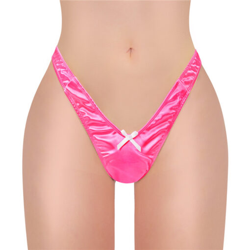 Little Secret Thong Tucking Gaff Panties Hot Pink