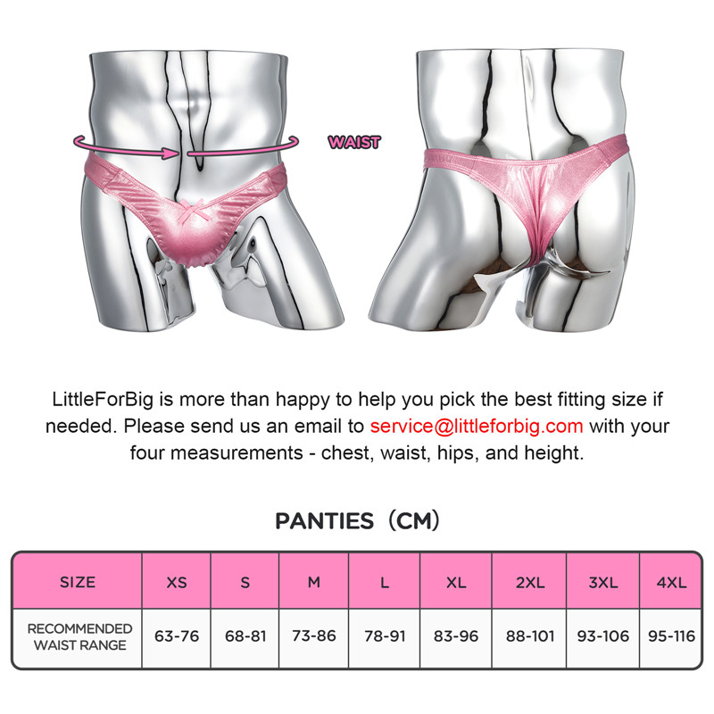 Little Secret Sparkle Metallic Tucking Gaff Panties Pink