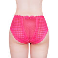Cheeky Bow Tucking Gaff Panties Hot Pink