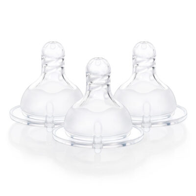 Spiral Texture Bottle Nipples 3-Pack
