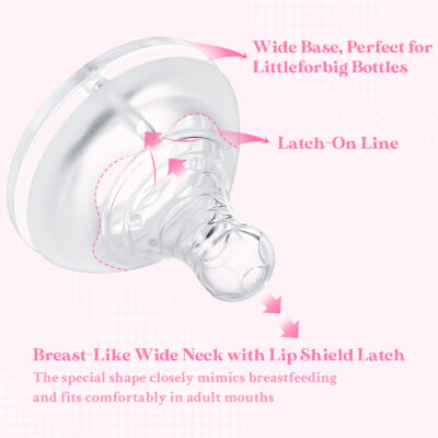 Lip Care Bottle Bottle Nipples 3-Pack