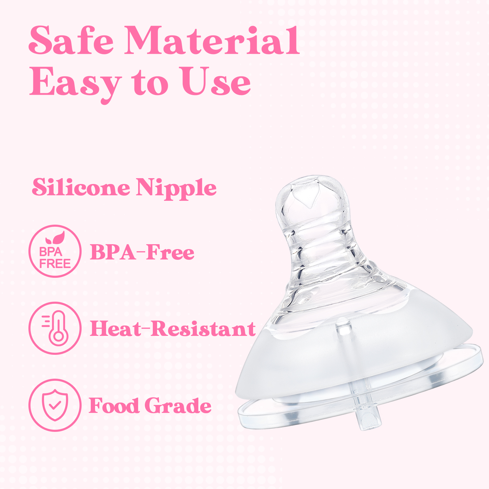 Lip Care Bottle Bottle Nipples 3-Pack