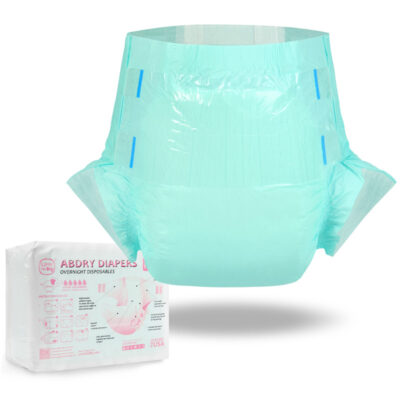 ABDry Ultra Absorbent Diapers 10 Pieces Pack Green(M)/(L)/(XL)