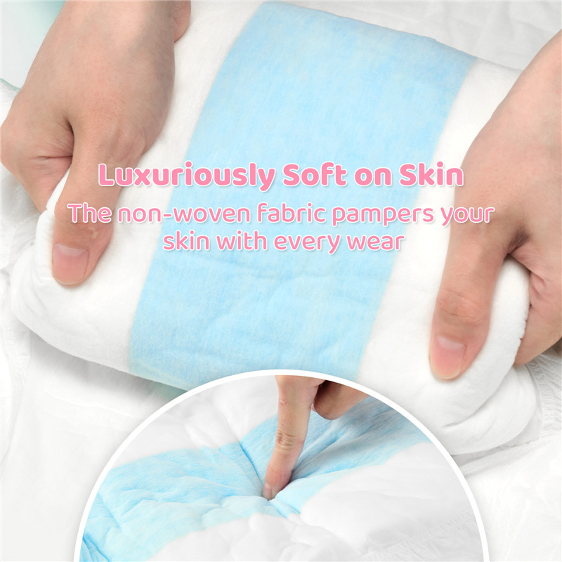 ABDry Ultra Absorbent Diapers 10 Pieces Pack White(M)/(L)/(XL)