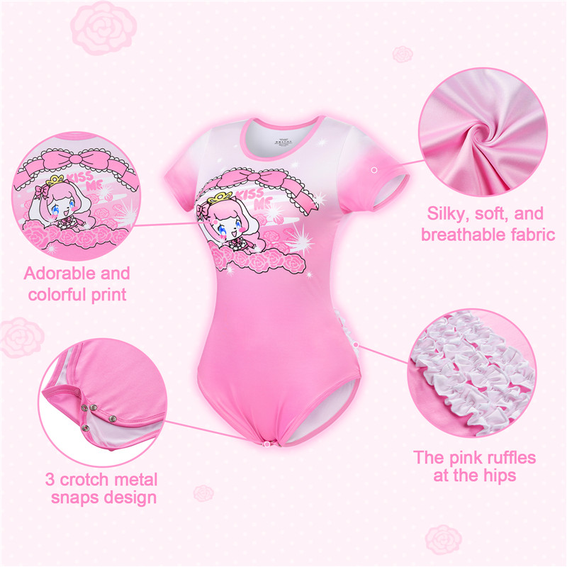 Little Beauty Ruffle Back Onesie Bodysuit