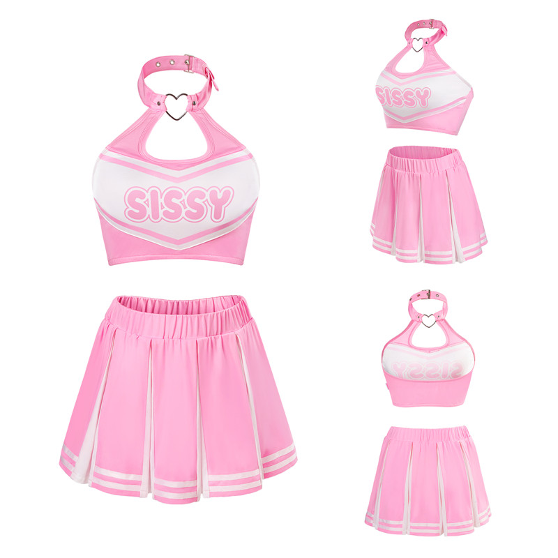 SissyUniversiry  Game Day Cheerleader Skirt Set