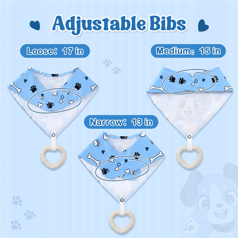Good Boy Little Blue Chew Adult Bib