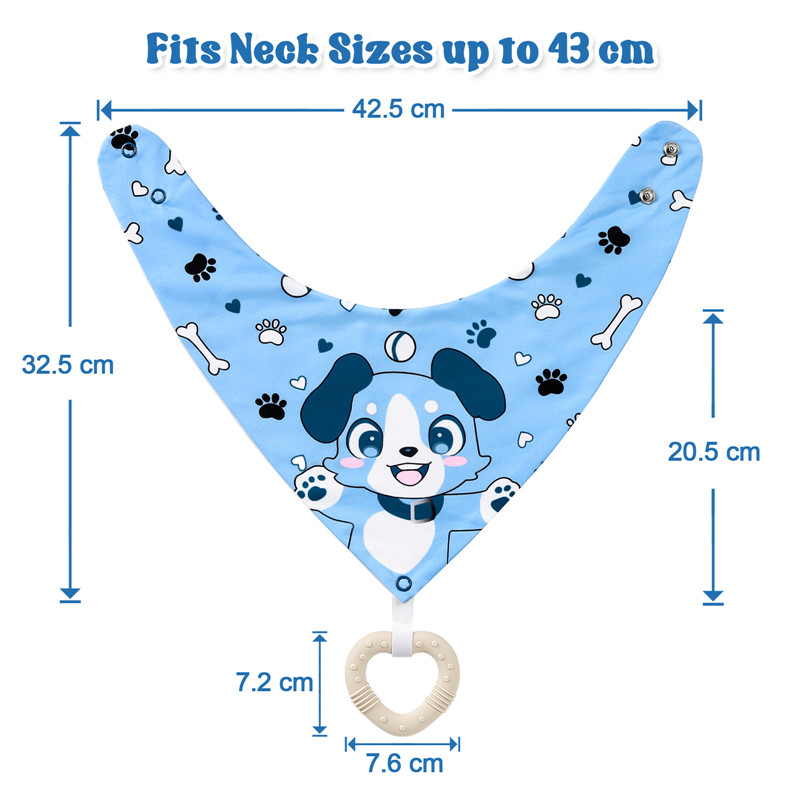 Good Boy Little Blue Chew Adult Bib