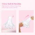 Textured Surface Bottle Bottle Nipples 3-Pack
