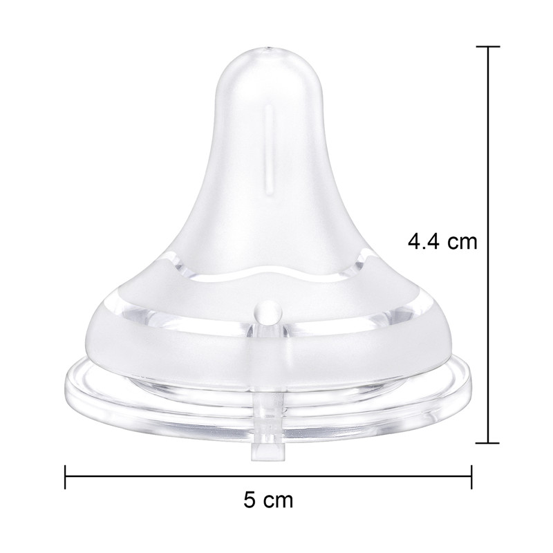 Soft Touch Bottle Nipples for Adults Assorted 3-Pack