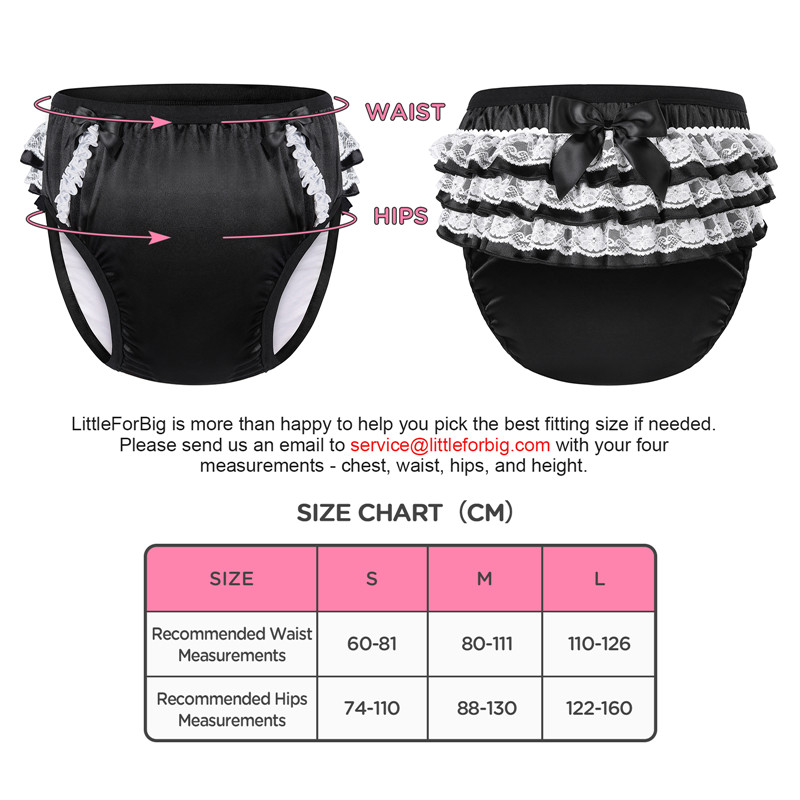 Pretty in Black Satin Adult Training Pants