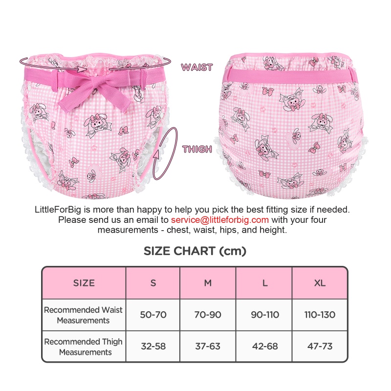 Bunnies & Bows Usagi Silky Ribbon Omutsu Japanese Diaper Cover