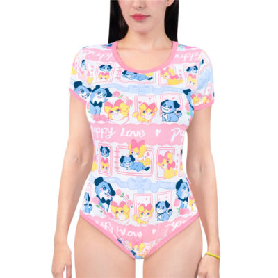 Puppy Love Little Blue Onesie Bodysuit