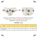 Pumpkin Halloween Pattern Tucking Gaff Panties