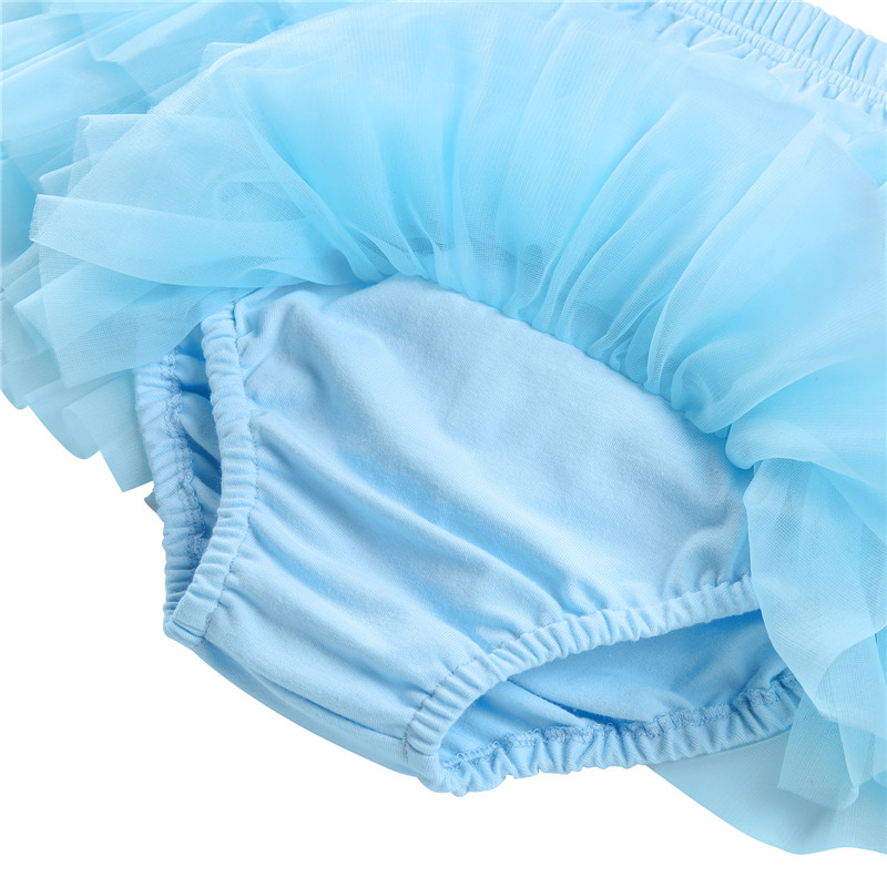 Ballerina Tutu Bloomers Skirted Panties Blue