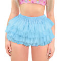 Ballerina Tutu Bloomers Skirted Panties Blue