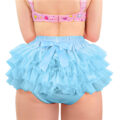 Ballerina Tutu Bloomers Skirted Panties Blue
