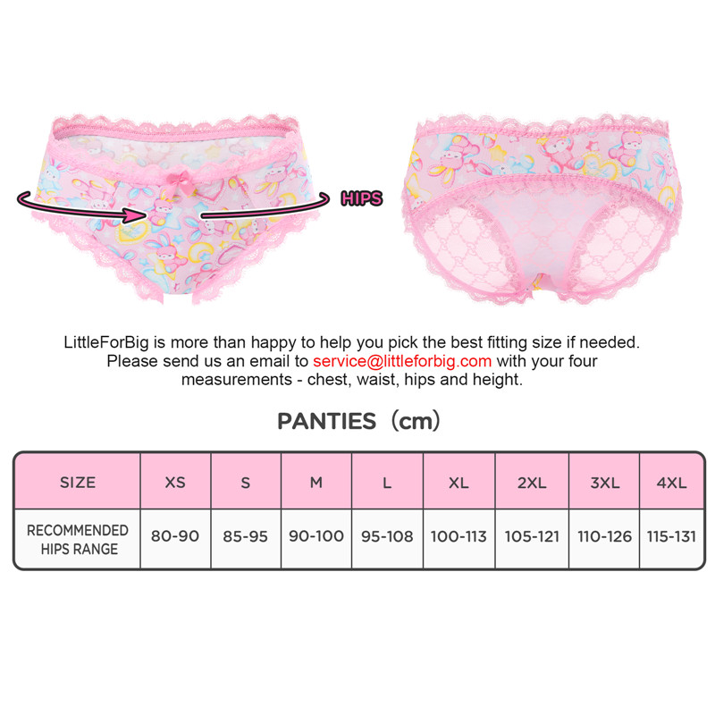 Bedtime Bunny Tucking Gaff Panties