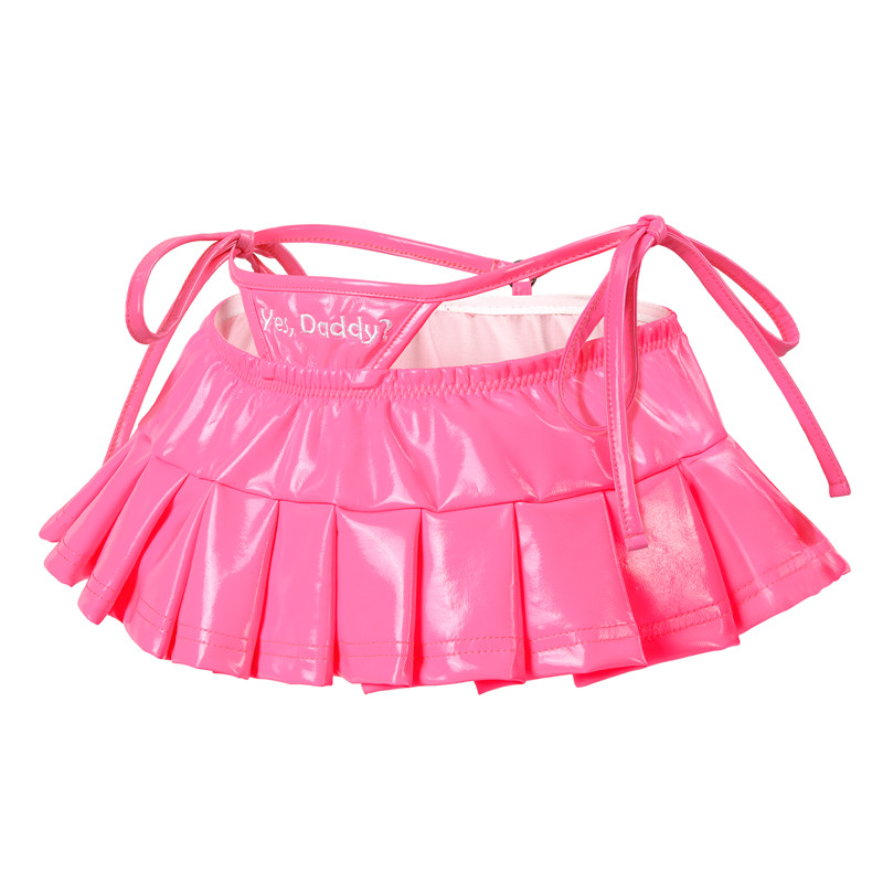 Yes Daddy Y2K Side-Tie Micro Mini Skirt