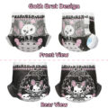 Goth BRAT Ultra Absorbent Diapers 2 Pieces Sample Pack(M)/(L)/(XL)