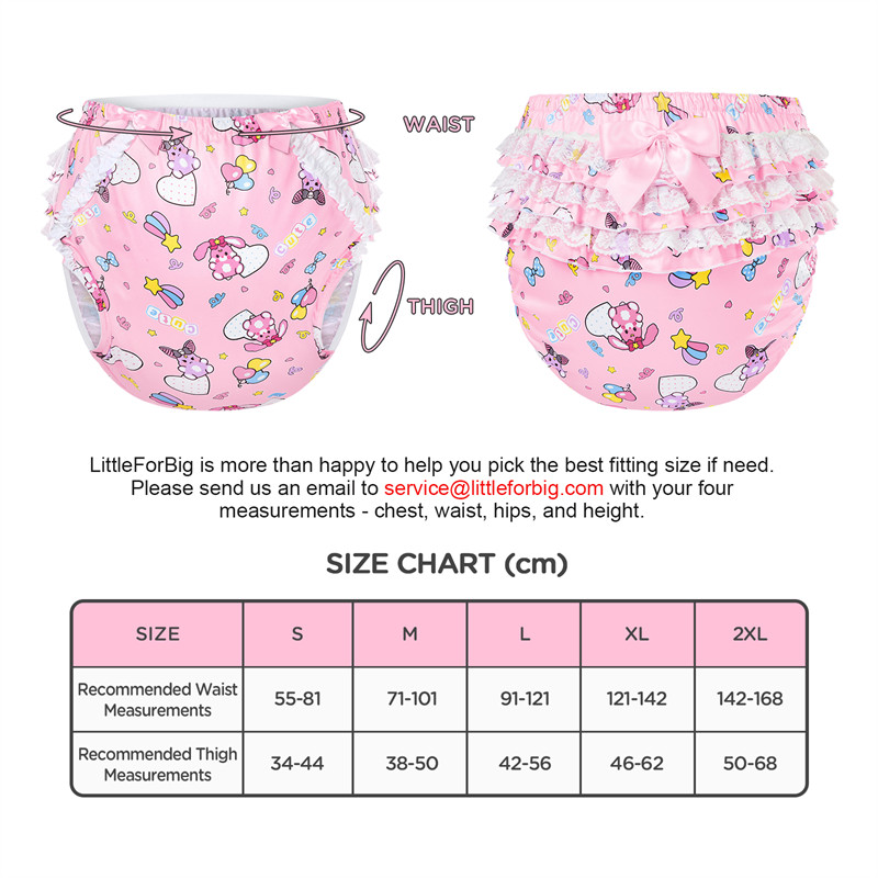 Pretty in Baby Usagi & Bella Pattern Adult Diaper Cover
