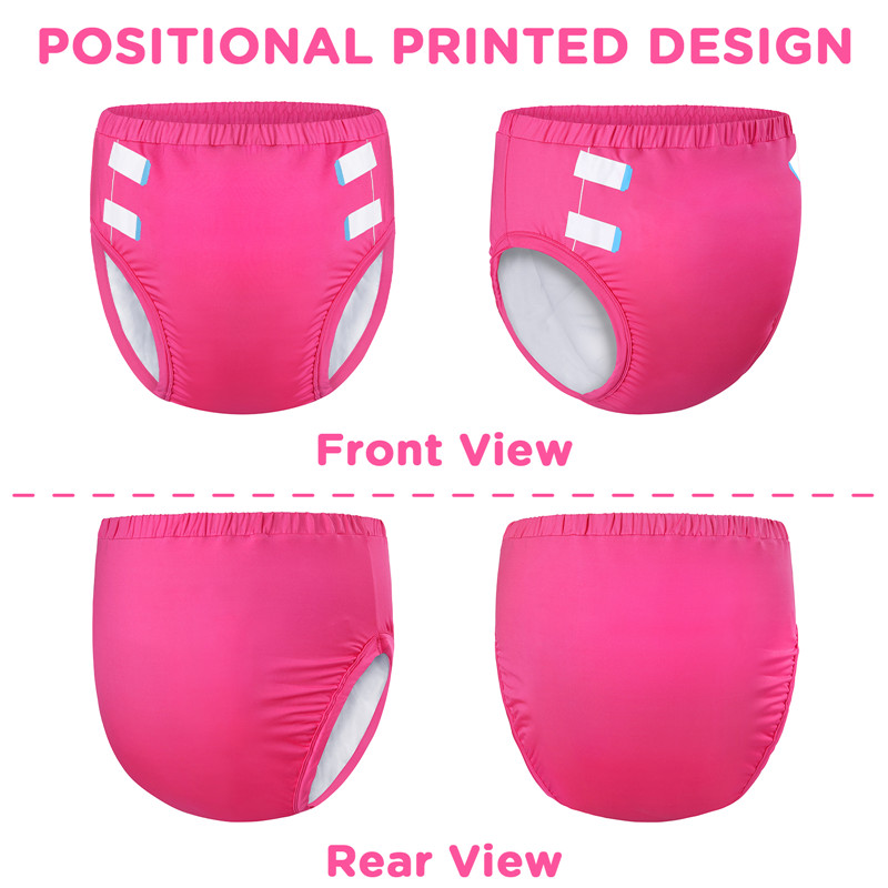 Primary Comfort Cloth Adult Training Pants Hot Pink