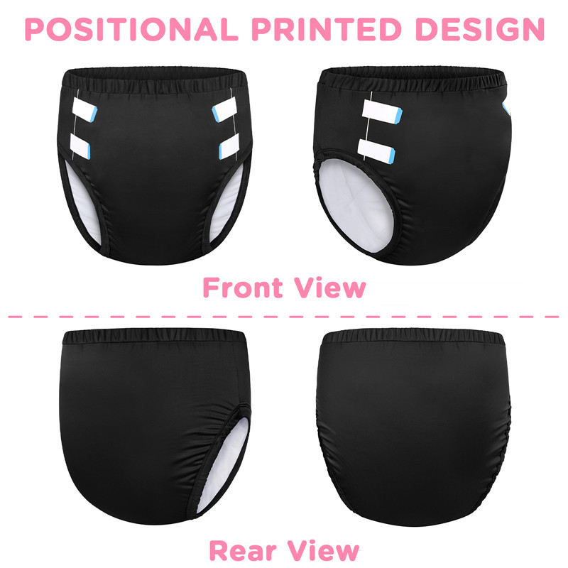 Primary Comfort Cloth Adult Training Pants Black