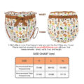 Forest Animals Cotton Ribbon Omutsu Japanese Diaper Cover