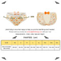 Pumpkin Lamps Pattern Cheeky Bow Tucking Gaff Panties