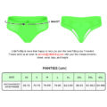 Tucking Gaff Brazilian Cheeky Panties Green