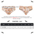 Halloween Ghost Pattern Tucking Gaff Brazilian Cheeky Panties
