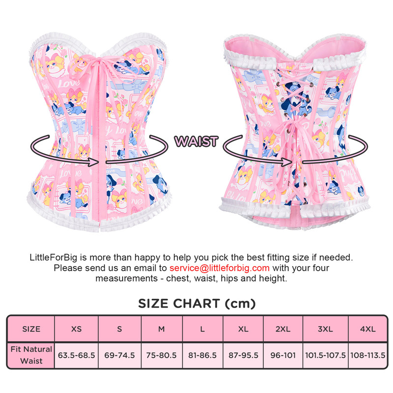 Puppy Love Little Blue Corset